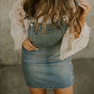 Free People Overalls Dress